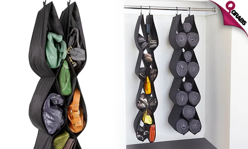 12-Pocket Hanging Organizer!